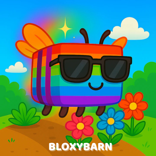 Rainbow Disco Bee