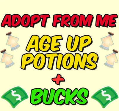Adopt Me Age Up + Bucks