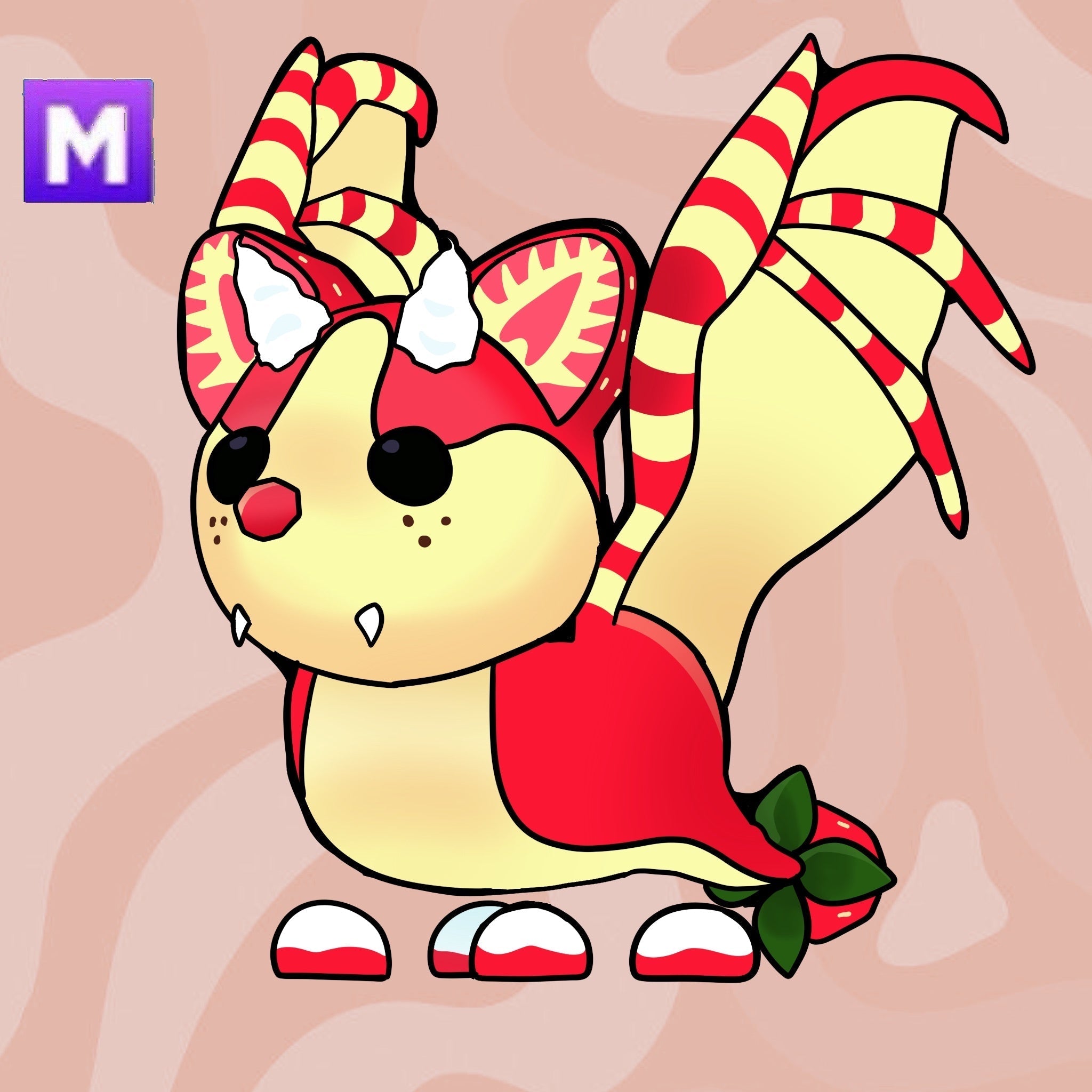 Mega Strawberry Shortcake Bat Dragon