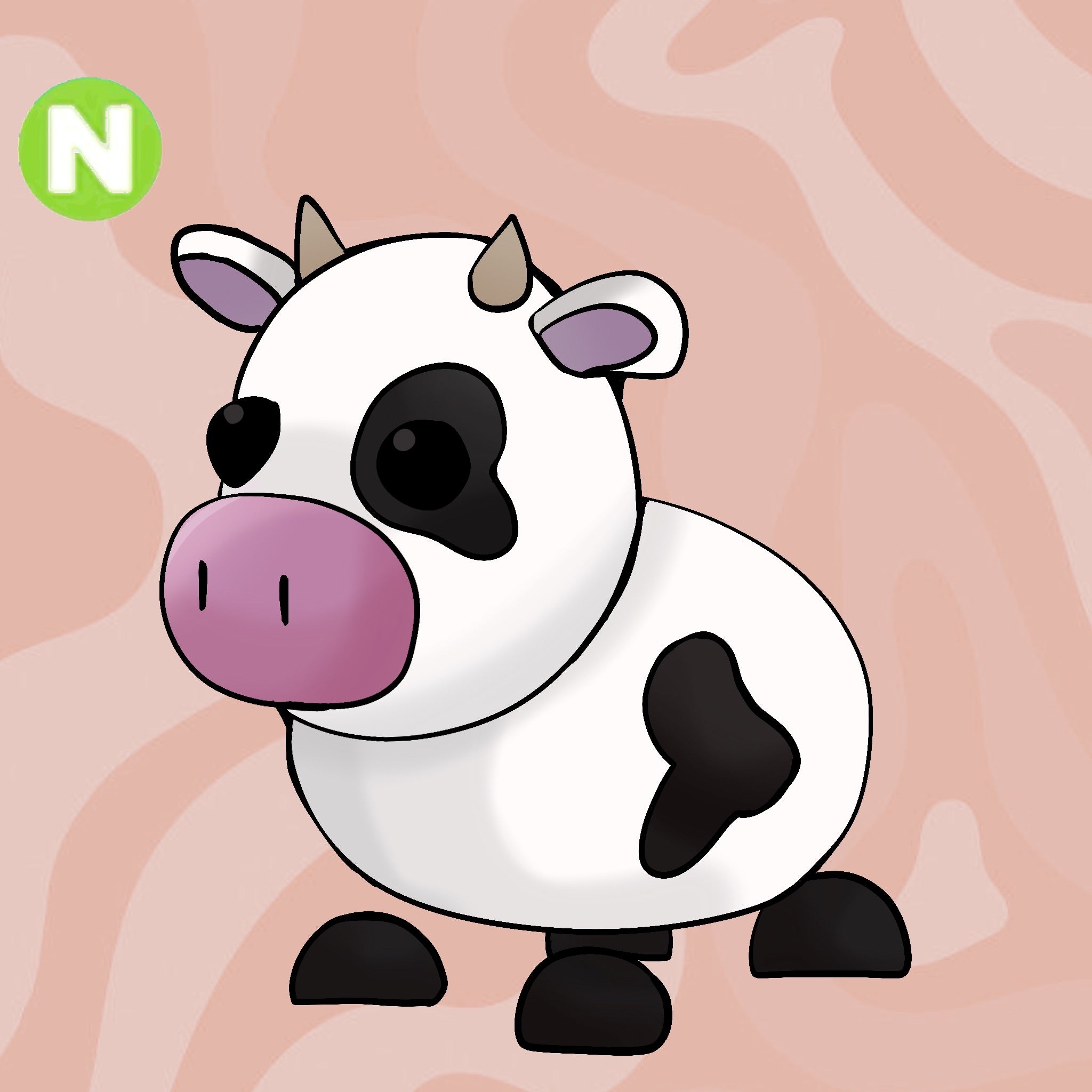Neon Cow