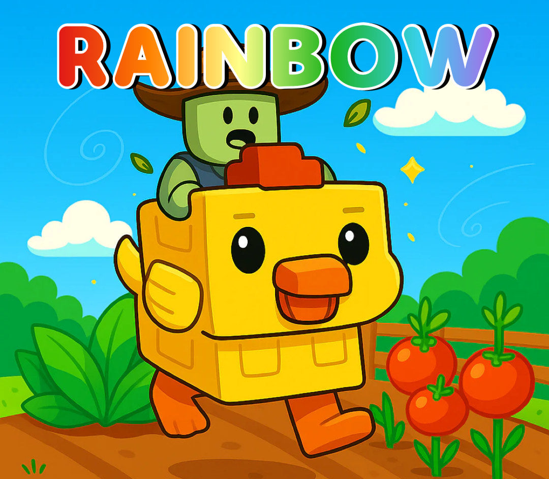 Rainbow Chicken Zombie