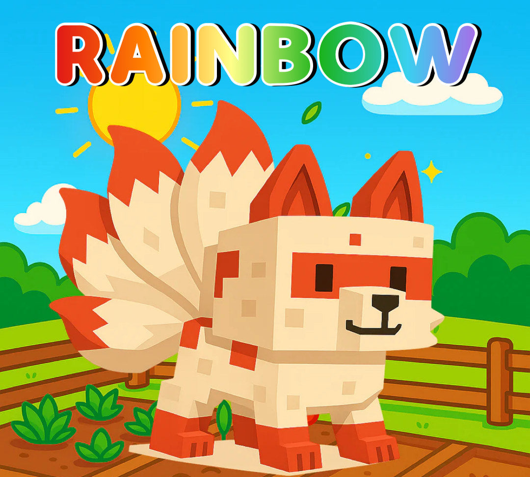 Rainbow Kitsune