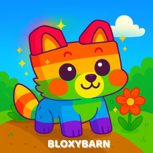 Rainbow Raccoon