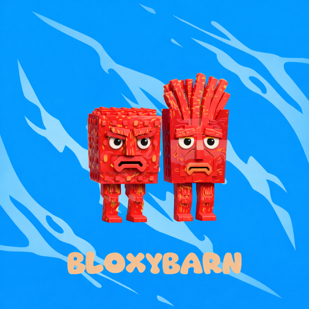 Burguro and Fryuro (1.3B STRAWBERRY TRAIT)