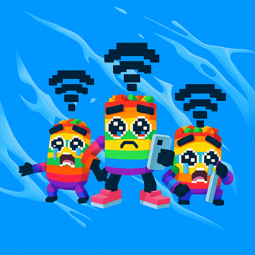Rainbow Los Nooo My Hotspotsitos (83 M/s)